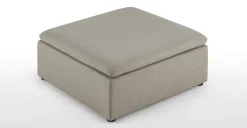 Otomana para Sofá Modular Victor – Gris Agata