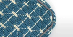 Puf Geométrico Maddox – Azul