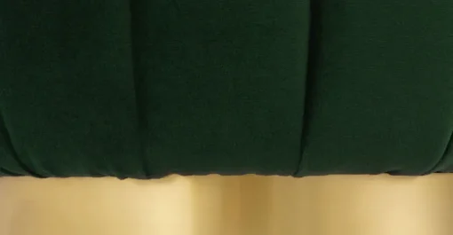 Puf Pequeño con Base de Acero Inoxidable Adie – Verde Pino