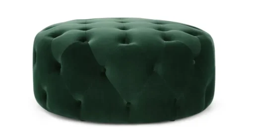 Puf Redondo Grande Hampton – Verde Pino