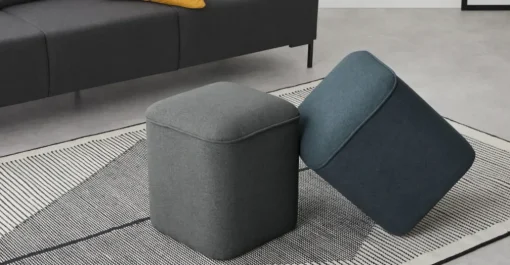 Puff Henri – Azul Egeo
