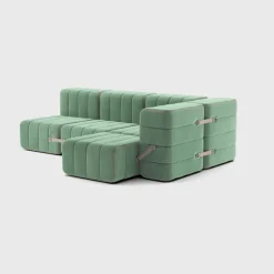 Seccional 2 Cuerpos con Chaise Longue a la Derecha Curt