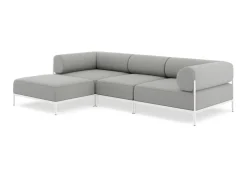 Seccional 3 Cuerpos con Chaise Longue a la Izquierda Noah