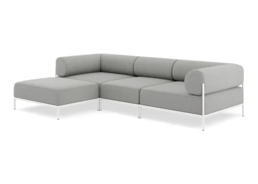Seccional 3 Cuerpos con Chaise Longue a la Izquierda Noah