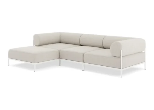 Seccional 3 Cuerpos con Chaise Longue a la Izquierda Noah