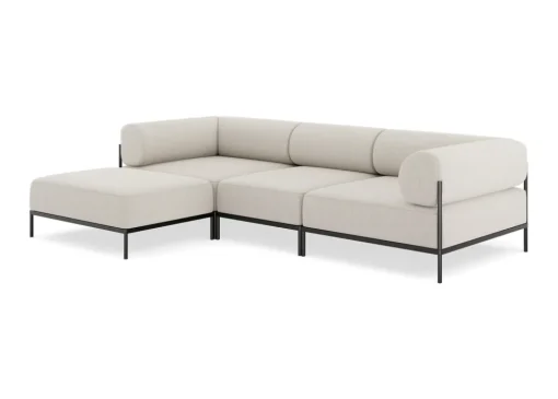 Seccional 3 Cuerpos con Chaise Longue a la Izquierda Noah