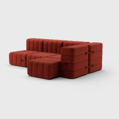 Seccional 2 Cuerpos con Chaise Longue a la Derecha Curt