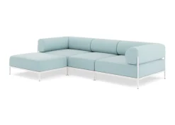 Seccional 3 Cuerpos con Chaise Longue a la Izquierda Noah