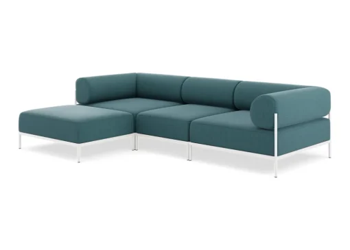Seccional 3 Cuerpos con Chaise Longue a la Izquierda Noah