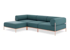 Seccional 3 Cuerpos con Chaise Longue a la Izquierda Noah