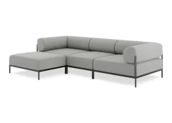 Seccional 3 Cuerpos con Chaise Longue a la Izquierda Noah
