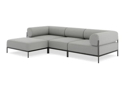 Seccional 3 Cuerpos con Chaise Longue a la Izquierda Noah