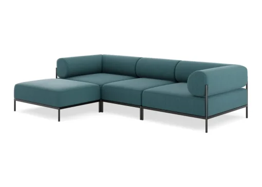 Seccional 3 Cuerpos con Chaise Longue a la Izquierda Noah