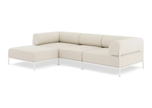 Seccional 3 Cuerpos con Chaise Longue a la Izquierda Noah