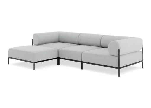 Seccional 3 Cuerpos con Chaise Longue a la Izquierda Noah