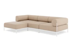 Seccional 3 Cuerpos con Chaise Longue a la Izquierda Noah
