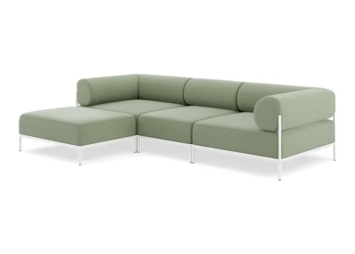 Seccional 3 Cuerpos con Chaise Longue a la Izquierda Noah