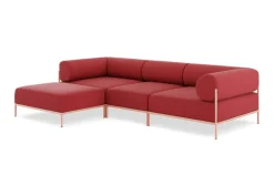 Seccional 3 Cuerpos con Chaise Longue a la Izquierda Noah