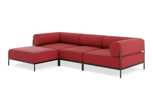Seccional 3 Cuerpos con Chaise Longue a la Izquierda Noah