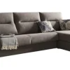 Seccional con Chaise Longue a la Derecha Faro – Gris