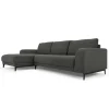 Seccional con Chaise Longue a la Izquierda Luciano – Gris Hudson