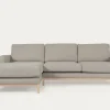 Seccional con Chaise Longue a la Izquierda Mihaela – Gris