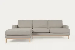 Seccional con Chaise Longue a la Izquierda Mihaela – Gris