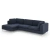 Seccional con Chaise Longue a la Izquierda Monterosso – Azul Tormenta