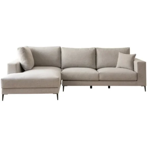 Seccional con Chaise Longue a la Izquierda Tiber – Perla