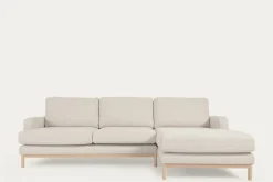 Seccional con Chaise Longue a la Derecha Mihaela – Blanco