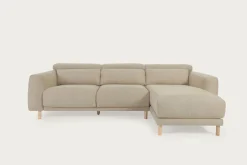 Seccional con Chaise Longue a la Derecha Singa – Beige