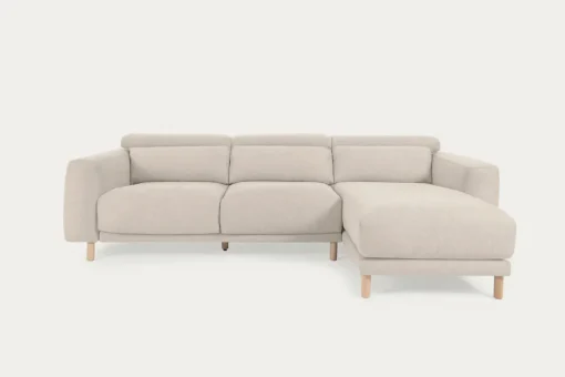 Seccional con Chaise Longue a la Derecha Singa – Crudo