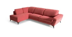 Seccional con Chaise Longue a la Izquierda Amicci – Coral