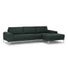 Seccional con Chaise Longue a la Derecha Vittorio – Gris Antracita