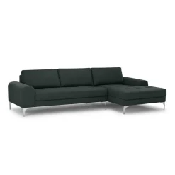 Seccional con Chaise Longue a la Derecha Vittorio – Gris Antracita