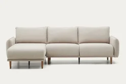 Seccional con Chaise Longue a la Izquierda Carlota – Beige