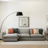 Seccional con Chaise Longue a la Izquierda Cuzco – Gris