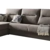 Seccional con Chaise Longue a la Izquierda Faro – Gris