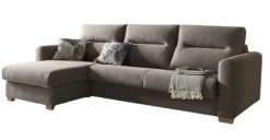 Seccional con Chaise Longue a la Izquierda Faro – Gris