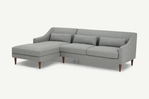 Seccional con Chaise Longue a la Izquierda Herton – Gris Montaña