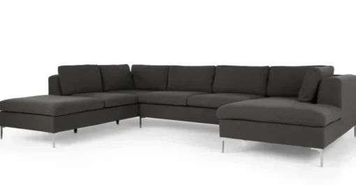 Seccional con Chaise Longue a la Izquierda Monterosso – Gris Marengo