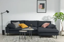 Seccional con Chaise Longue a la Derecha Fallyn – Carbono Nobuk