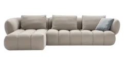 Seccional con Chaise Longue a la Izquierda Wenders – Beige