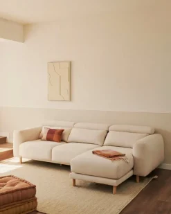 Seccional con Chaise Longue a la Derecha Singa – Crudo