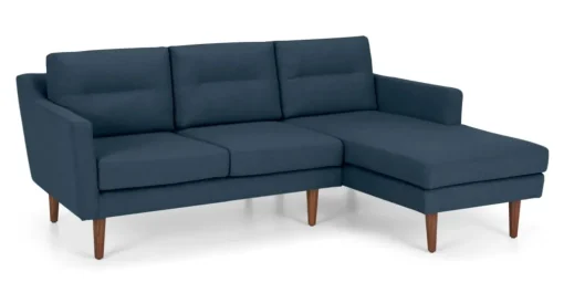 Seccional con Chaise Longue a la Derecha Walker – Azul