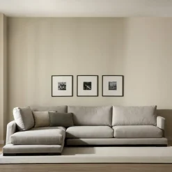 Seccional con Chaise Longue a la Izquierda Crate – Perla