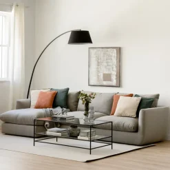 Seccional con Chaise Longue a la Izquierda Cuzco – Gris
