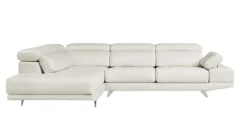 Seccional con Chaise Longue a la Izquierda Galactic – Blanco