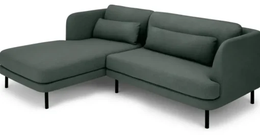 Seccional con Chaise Longue a la Izquierda Herman – Verde Bosque