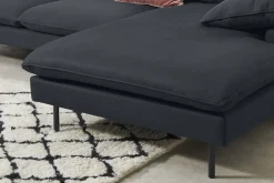 Seccional con Chaise Longue a la Derecha Fallyn – Carbono Nobuk